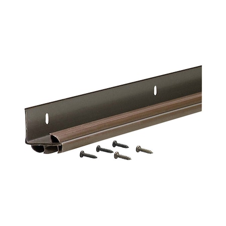 M-D Building Products M-D Building Products Brown Vinyl Under Door Seal For Doors 36 in. L X 2 in. 82578